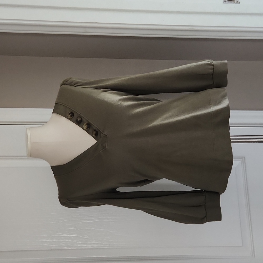 LOFT puff sleeve sweatshirt